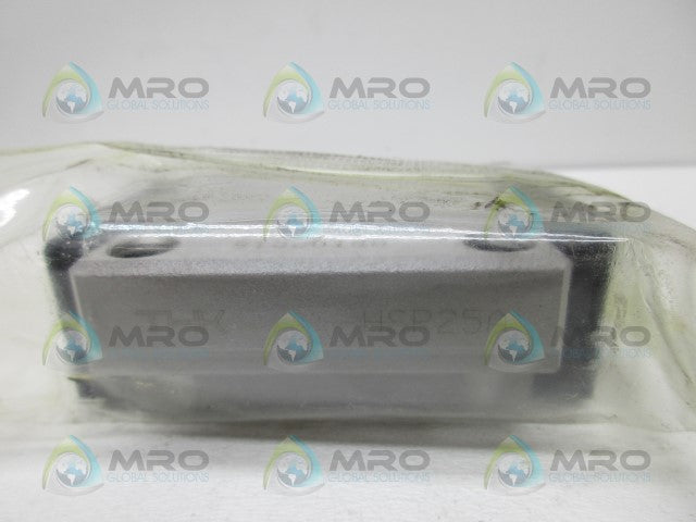 THK HSR25A BEARING *NEW IN FACTORY BAG*