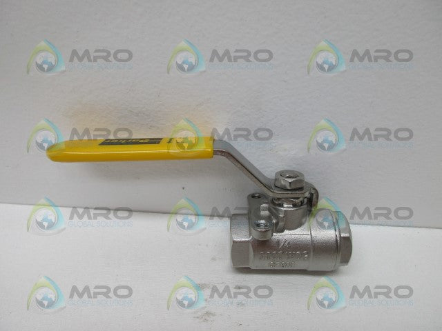 PARKER CF8M-1/4 BALL VALVE *NEW NO BOX*