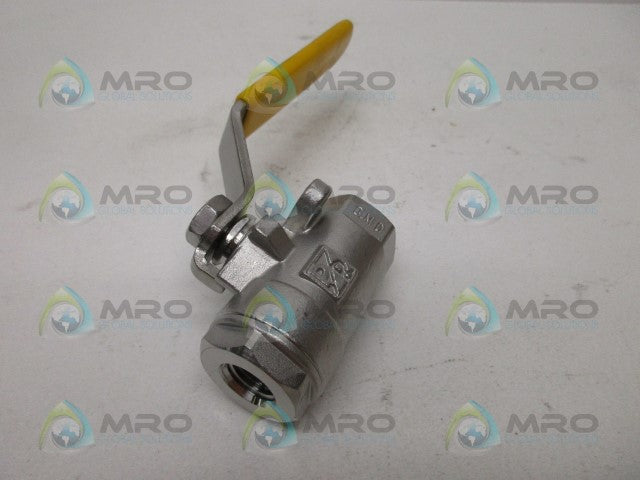 PARKER CF8M-1/4 BALL VALVE *NEW NO BOX*