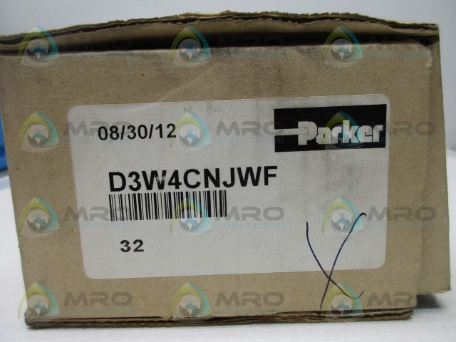 PARKER D3W4CNJWF SOLENOID VALVE *NEW IN BOX*