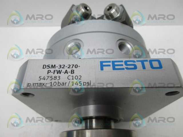 FESTO DSM-32-270-P-FW-A-B SEMI ROTARY DRIVE *NEW IN BOX*