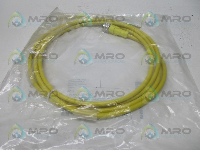 PEPPERL+FUCHS V12-G-YE2M-PVC FEMALE CORDSET *NEW IN FACTORY BAG*