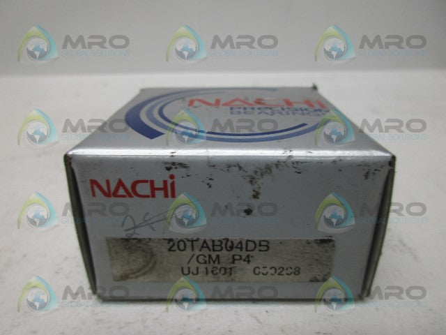 NACHI 20TAB04DB-GMP4 BEARING *FACTORY SEALED*