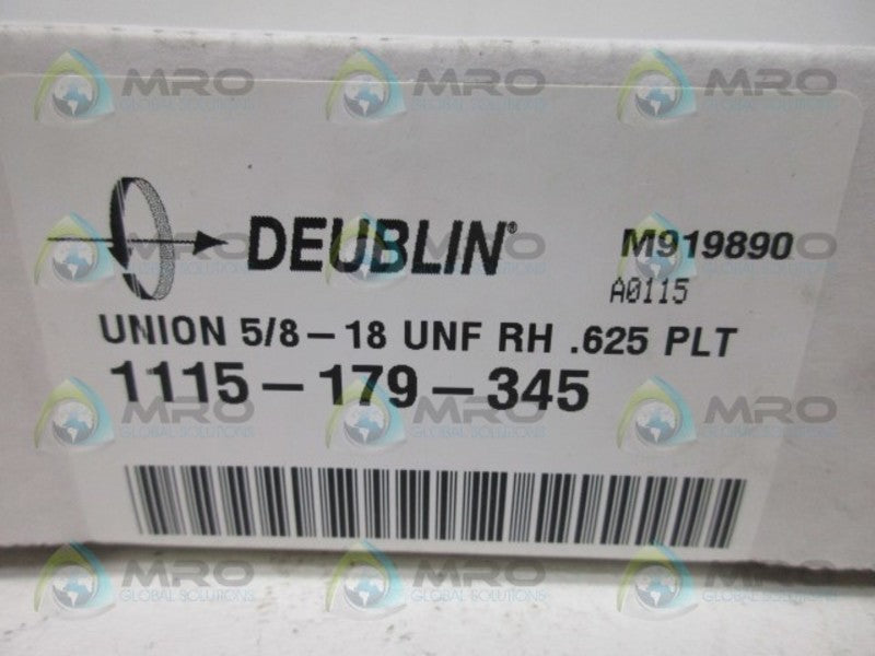 DEUBLIN 1115-179-345 ROTARY UNION *FACTORY SEALED*