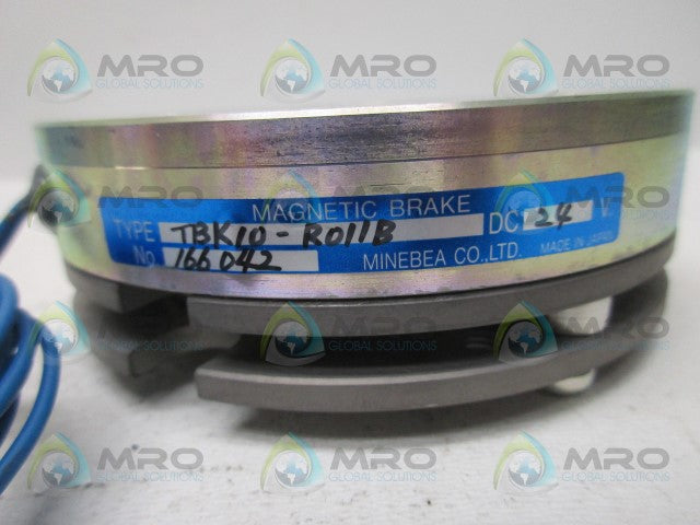 MINEBEA CO TBK10-R011B MAGNETIC BRAKE *NEW NO BOX*