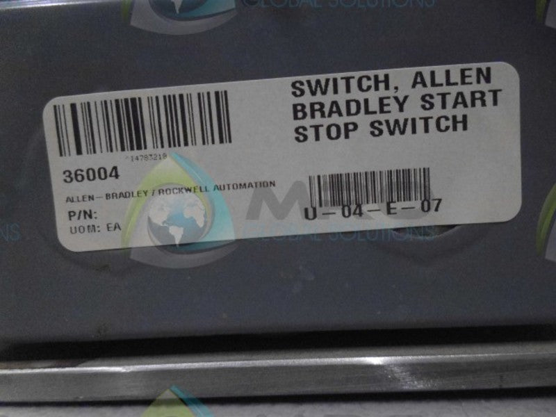 ALLEN BRADLEY 36004 SWITCH *USED*
