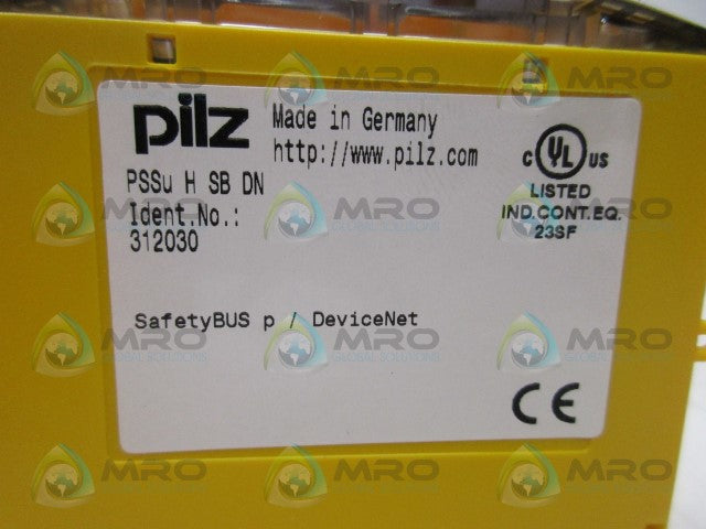 PILZ 312030 HEAD MODULE *NEW IN BOX*
