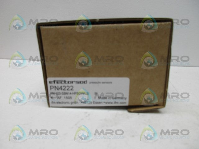 IFM EFECTOR PN4222 PRESSURE SENSOR *NEW IN BOX*