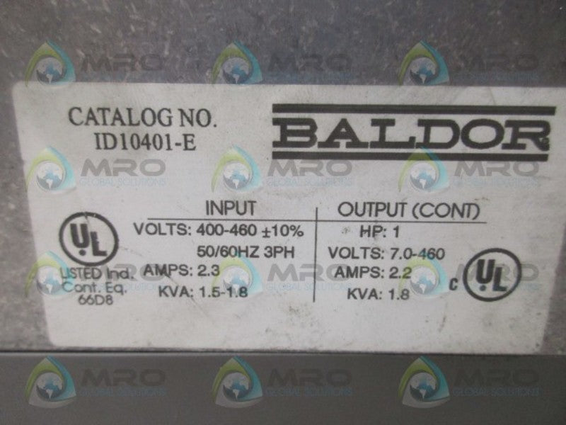 BALDOR ID10401-E AC INVERTER *NEW NO BOX*