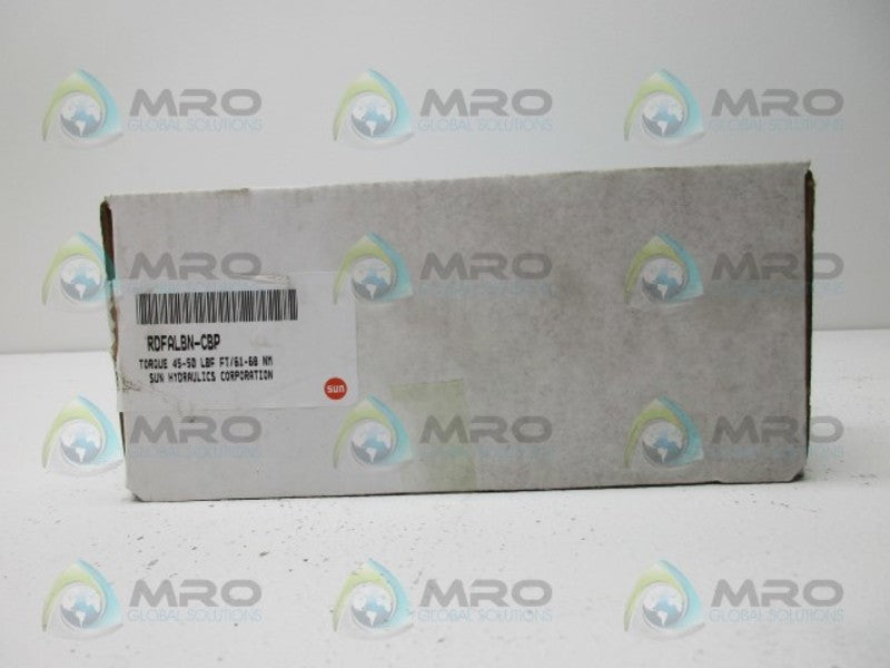 SUN HYDRAULICS RDFALBN-CBP VALVE *NEW IN BOX*