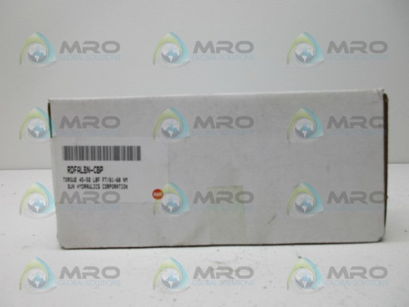 SUN HYDRAULICS CBP VALVE NSFS