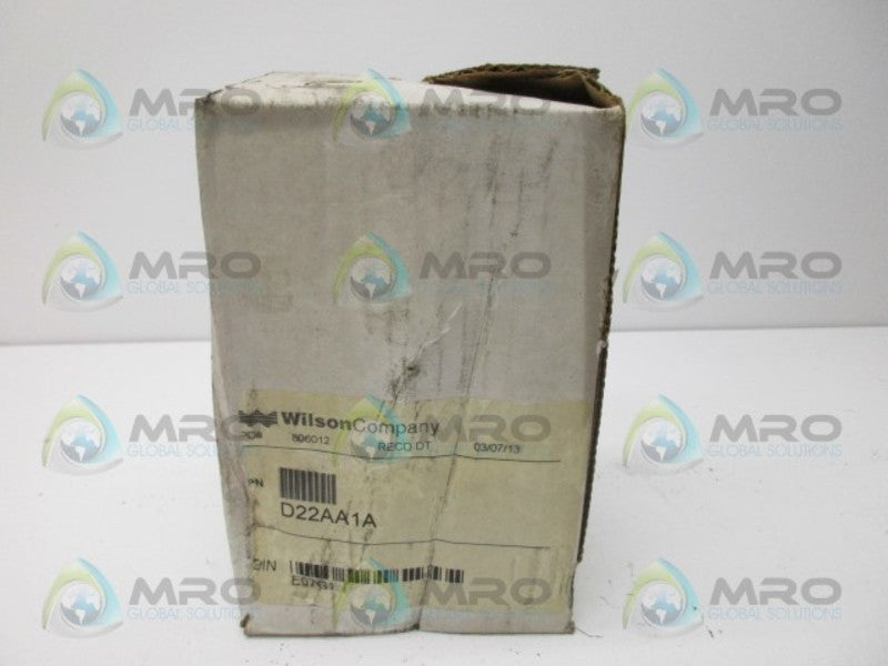 WILSON COMPANY D22AA1A *NEW IN BOX*