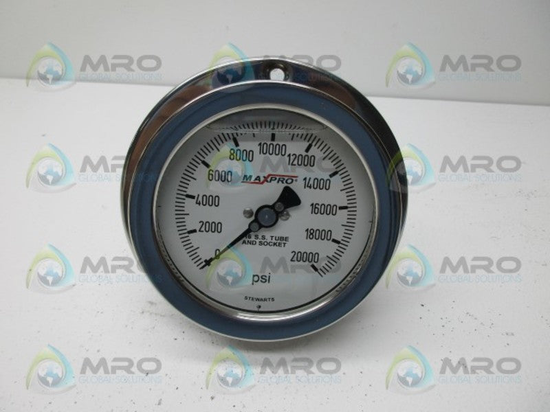 STEWARTS USA 41S-20K-FP-1/4"HPF GAUGE 0-2000 NSMP