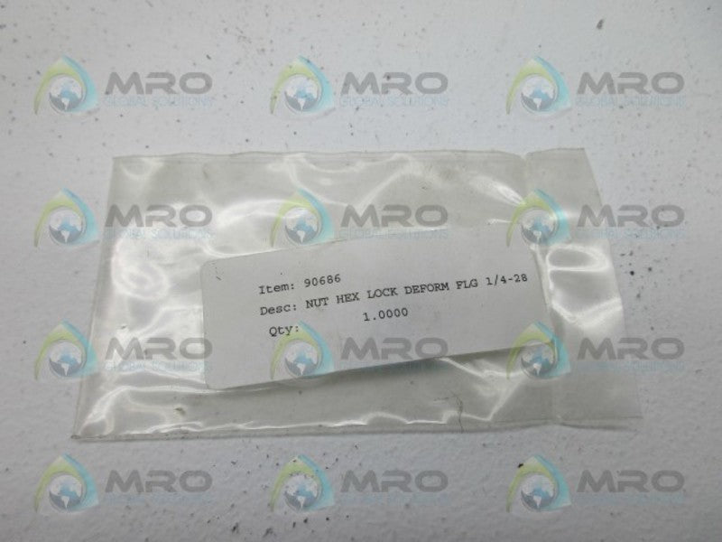 INDUSTRIAL MRO 90686 LOCK NUT *NEW IN FACTORY BAG*