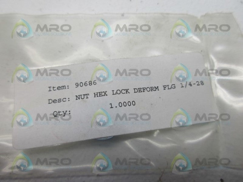 INDUSTRIAL MRO 90686 LOCK NUT *NEW IN FACTORY BAG*