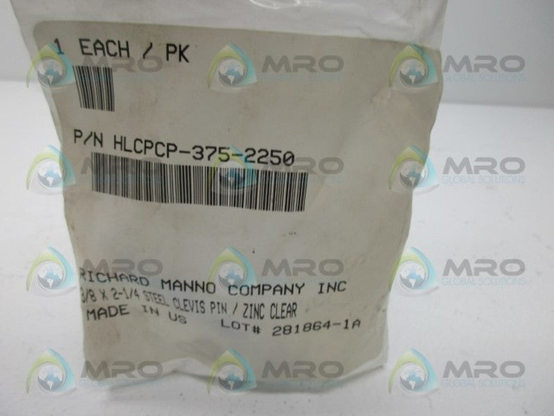 RICHARD MANNO HLCPCP-375-2250 DOWEL PIN NSMP