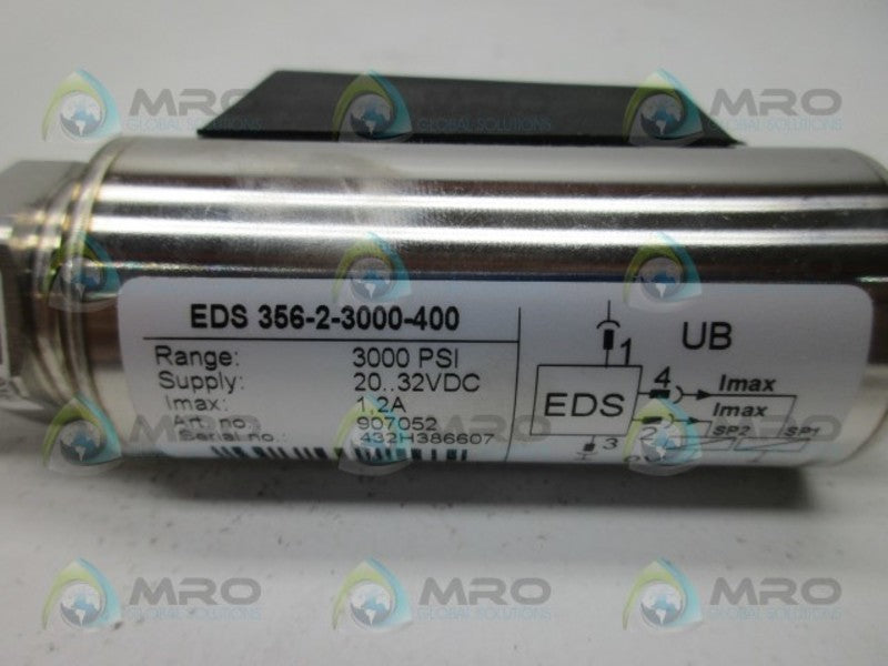 HYDAC EDS356-2-3000-400 PRESSURE SWITCH *NEW NO BOX*