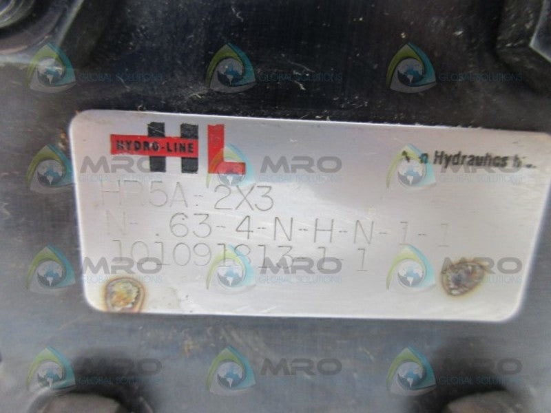 HYDRO-LINE HR5A-2X3 HYDRAULIC CYLINDER UNMP