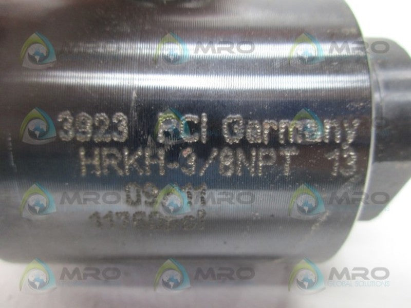 INDUSTRIAL MRO HRKH-3/8NPT VALVE W/O *USED*