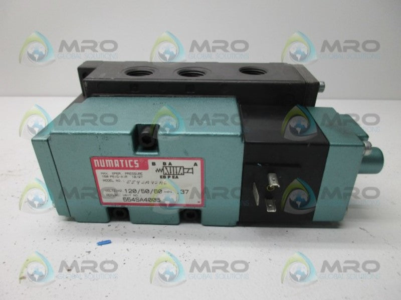 NUMATICS 554SA4006 SOLENOID VALVE NSNP