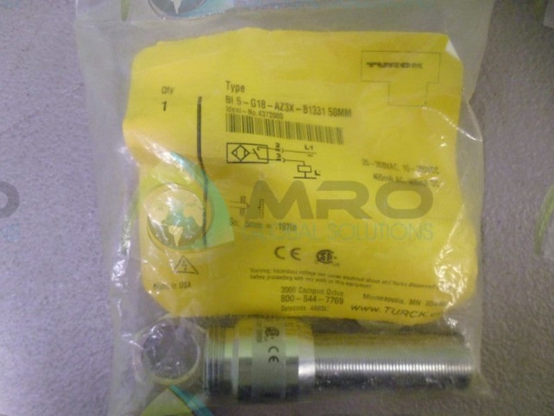 TURCK B15-G18-AZ3X-B1331 SENSOR *NEW IN BAG*