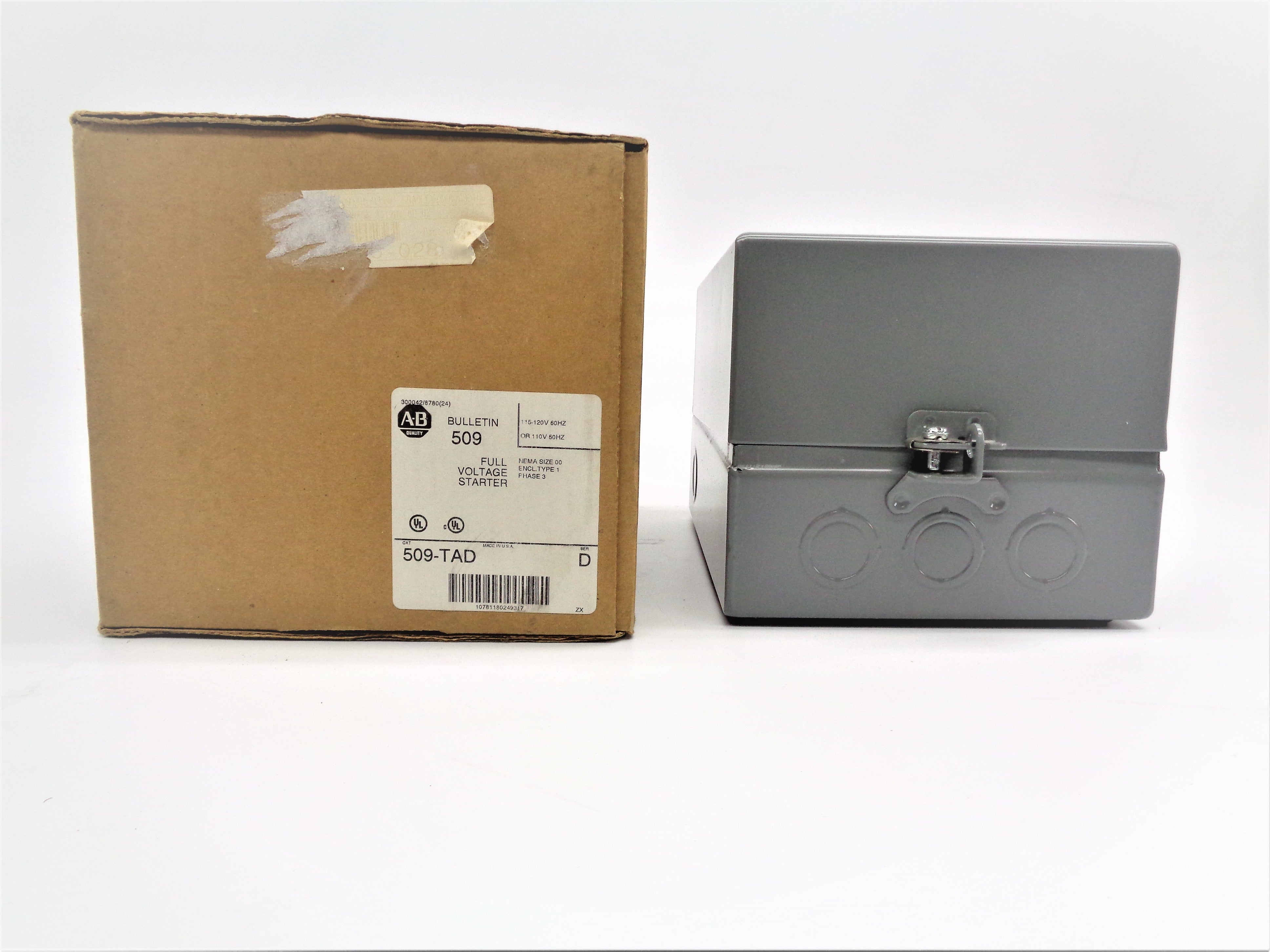 INDUSTRIAL SPARE PART 509-TAD SER. D 110/115-120V (BR/WH) NSMP