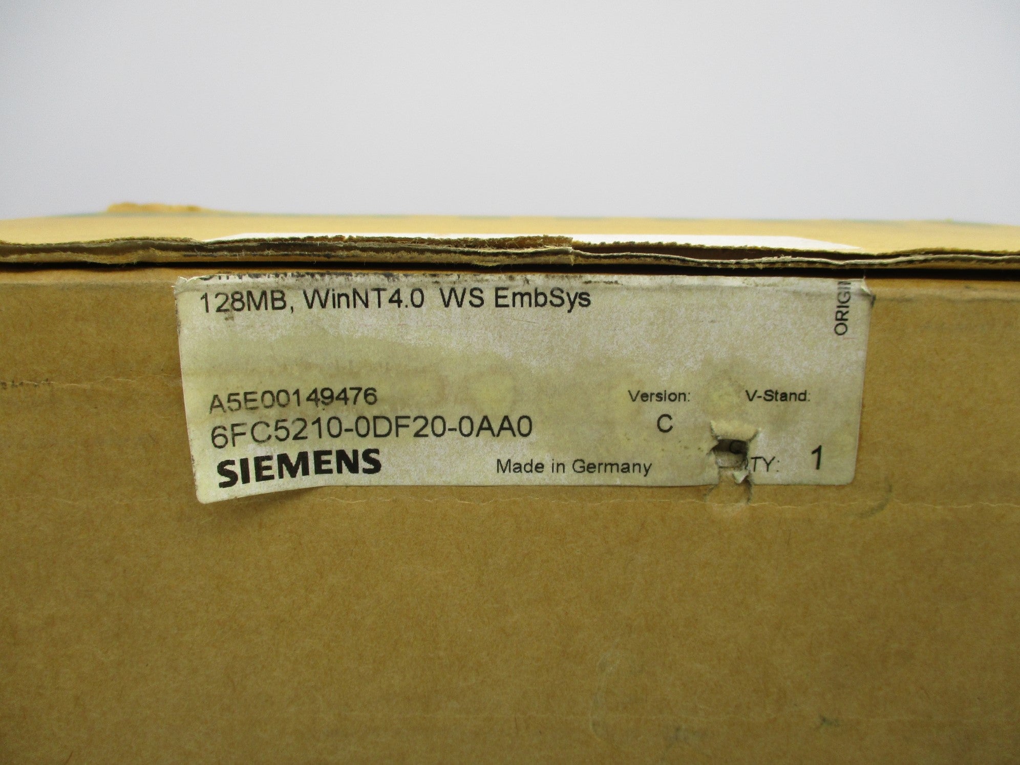 SIEMENS 6FC5210-0DF20-0AA0 NSMP