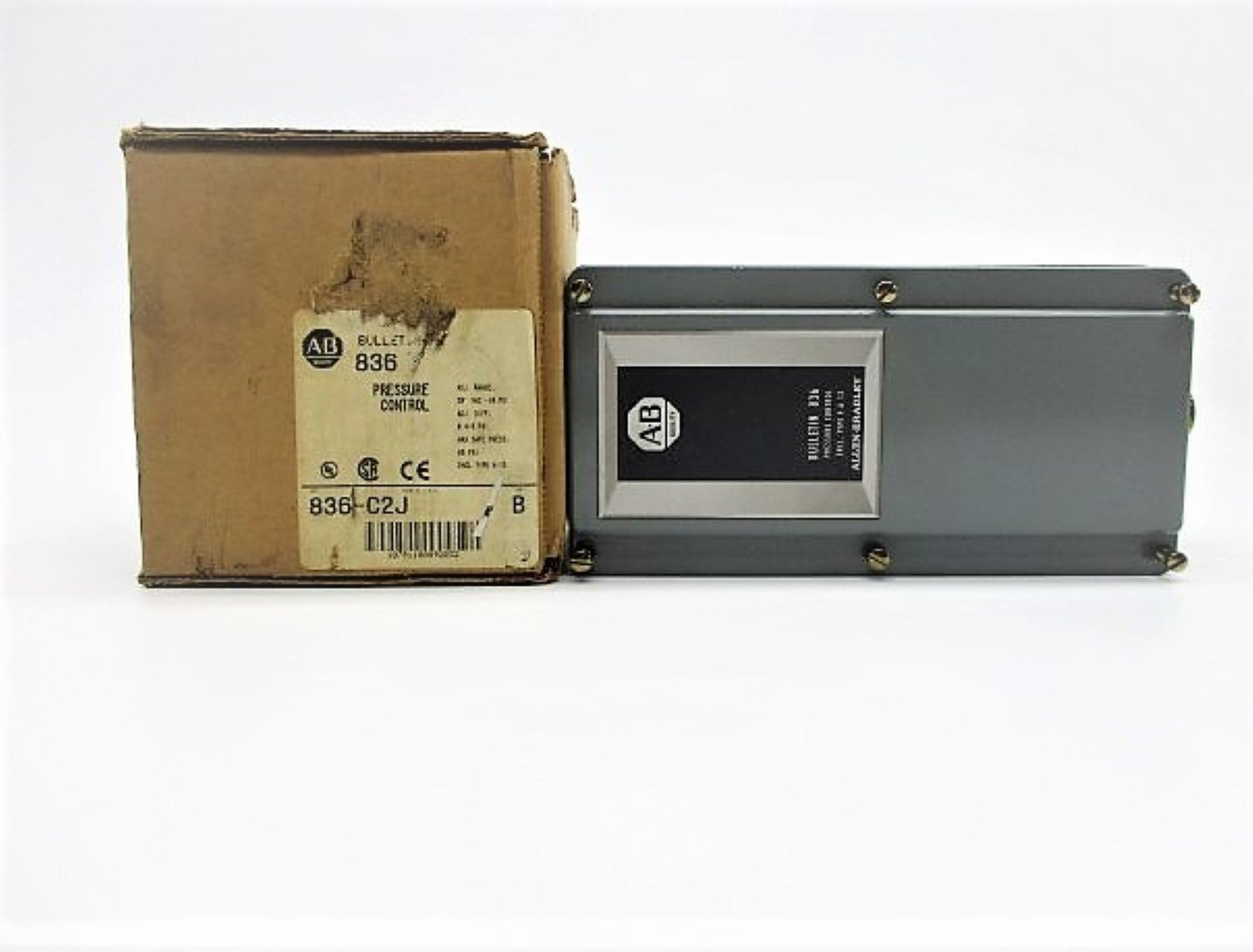 INDUSTRIAL SPARE PART 836-C2J SER. B 10PSI (BR/WH) NSMP
