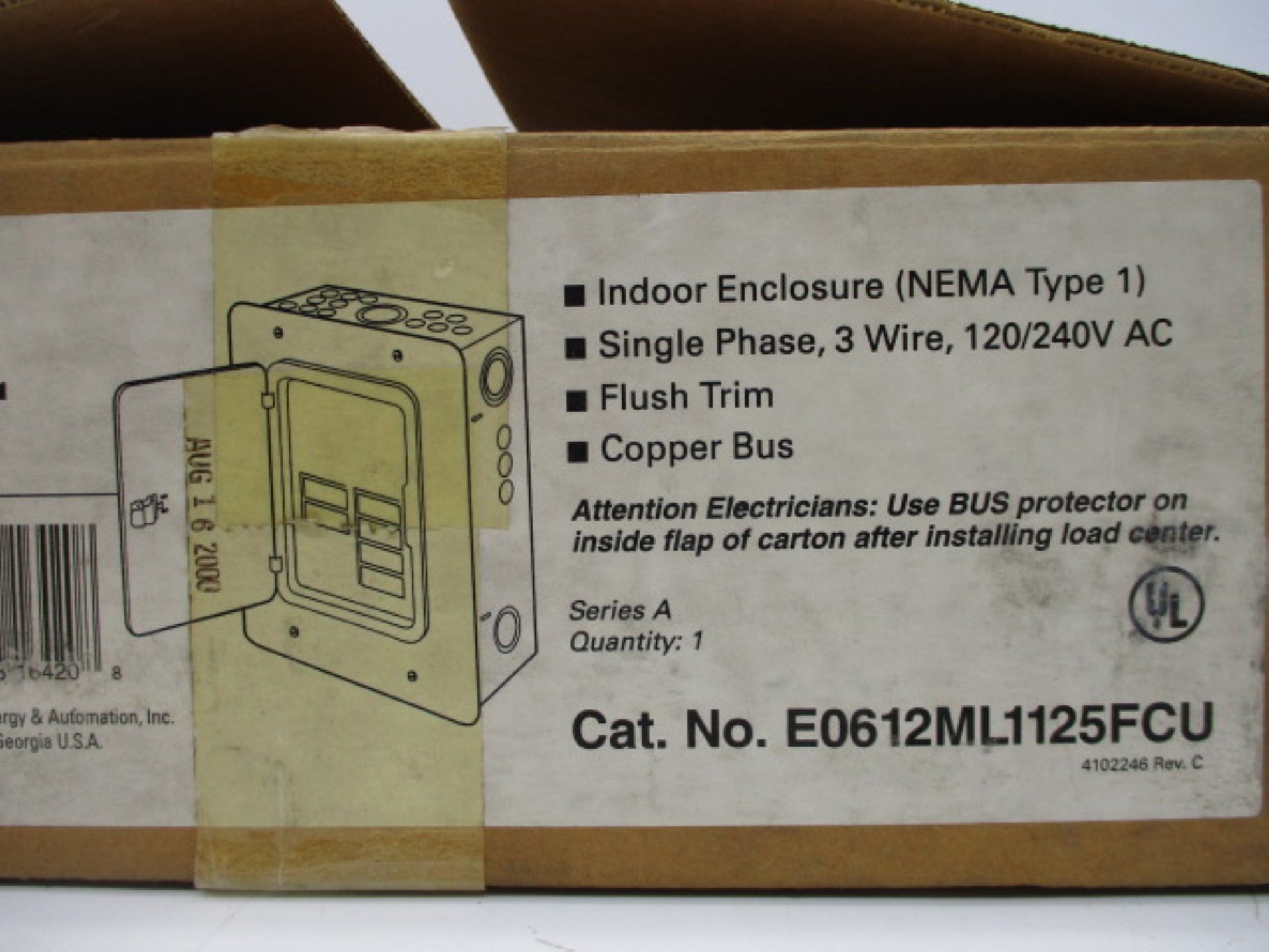 SIEMENS E0612ML1125FCU SER. A NSMP