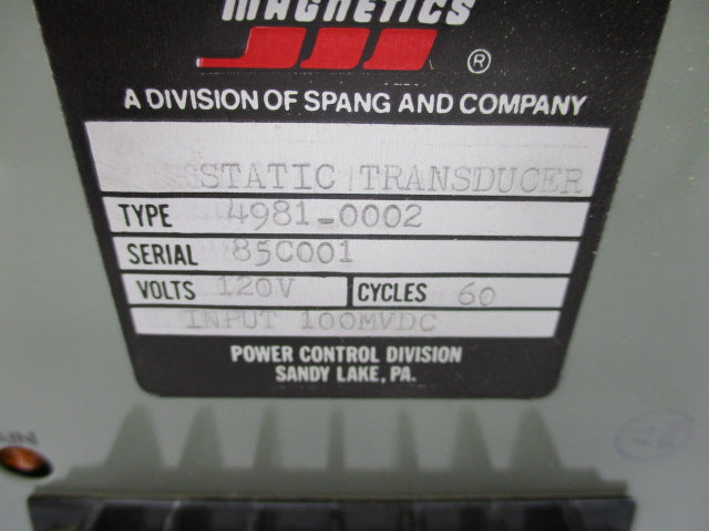 MAGNETICS 4981-0002  NSNP
