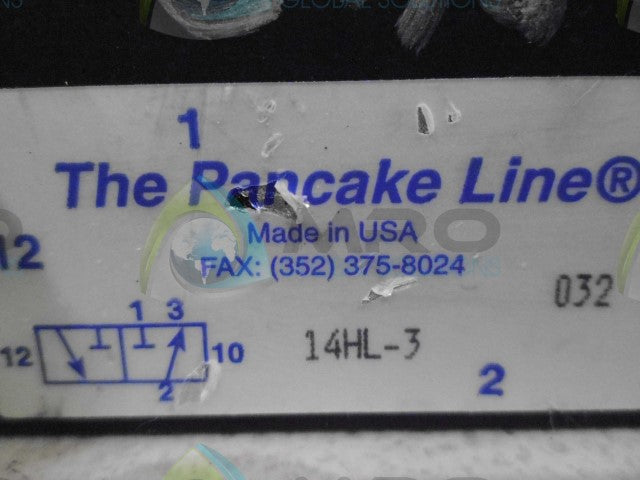 PANCAKE 14HL-3 FABCO AIR CONTROL VALVE *NEW NO BOX*