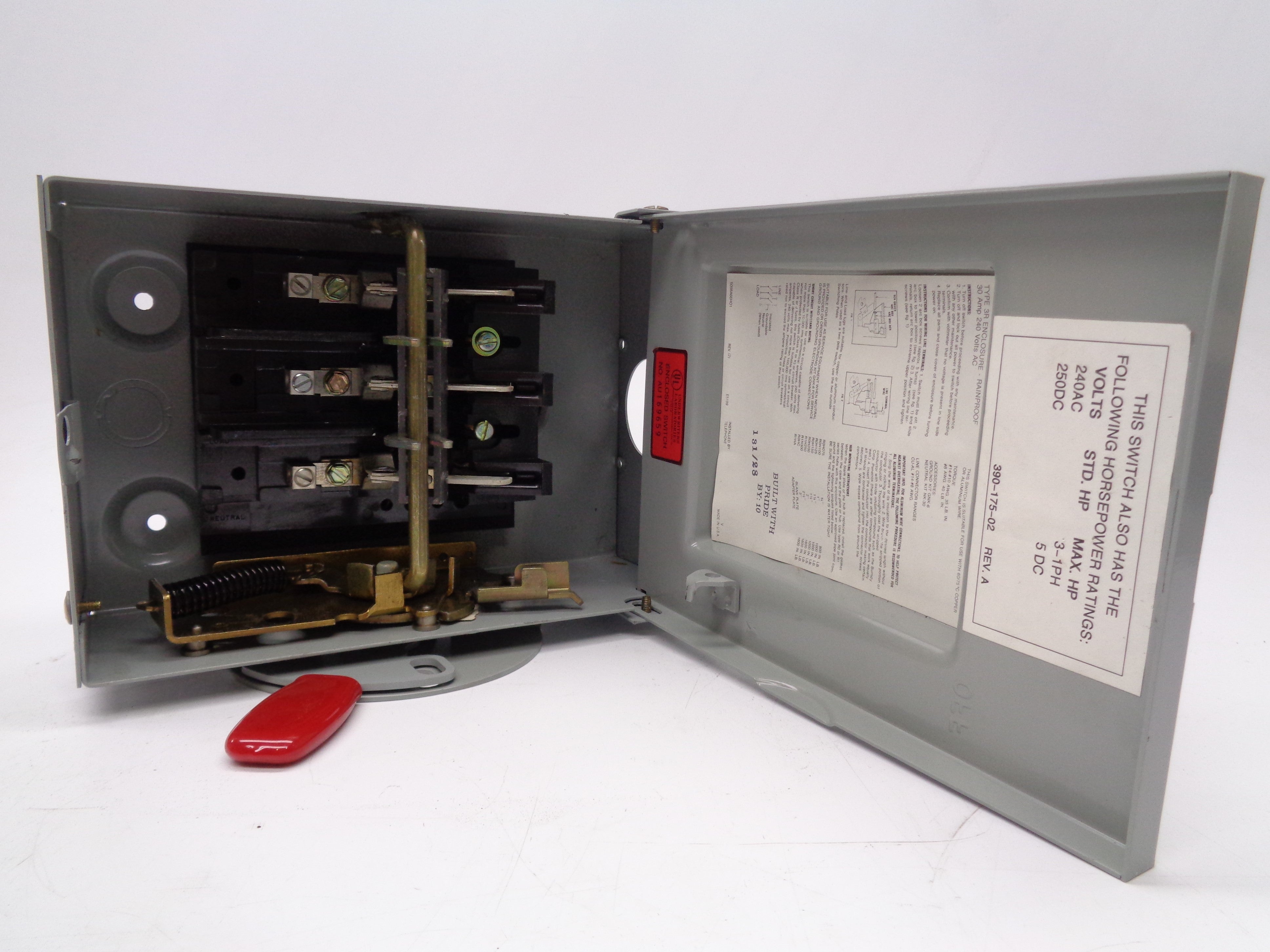 WESTINGHOUSE RHUN321 NSNP