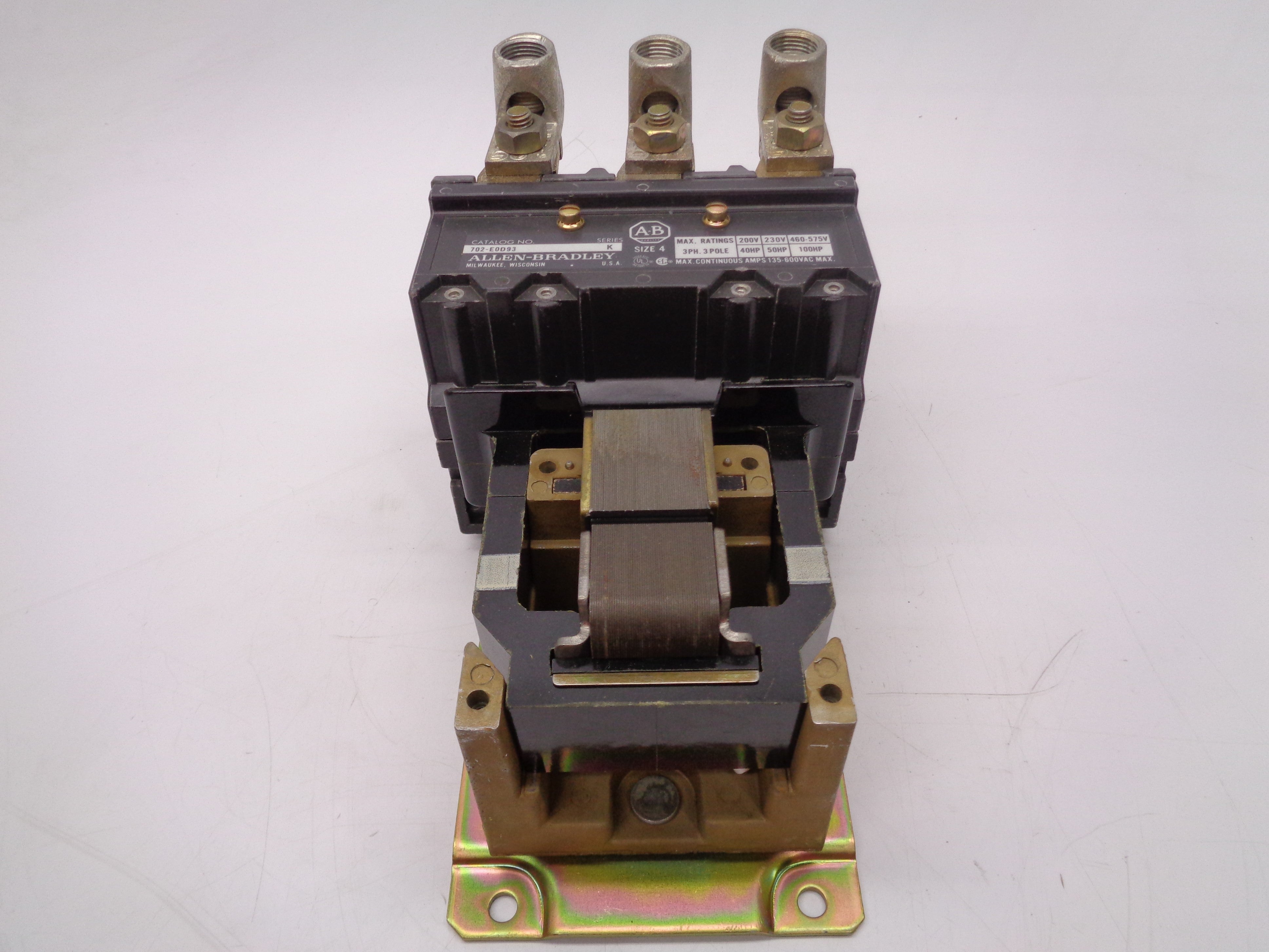 ALLEN BRADLEY 702-EOD93 SER. K (AS PICTURED) NSNP