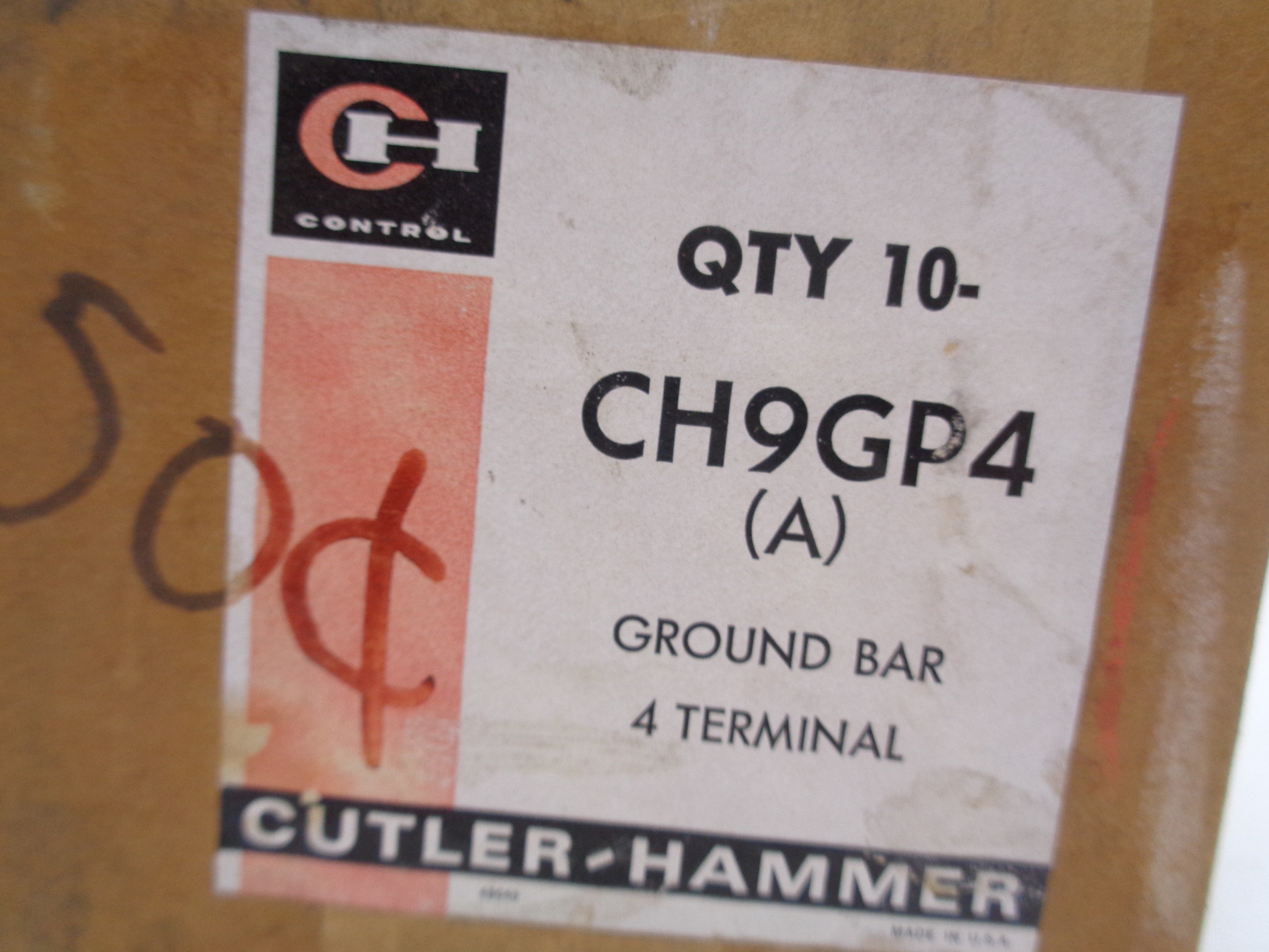CUTLER HAMMER CH9GP4 (PKG OF 10) NSFS
