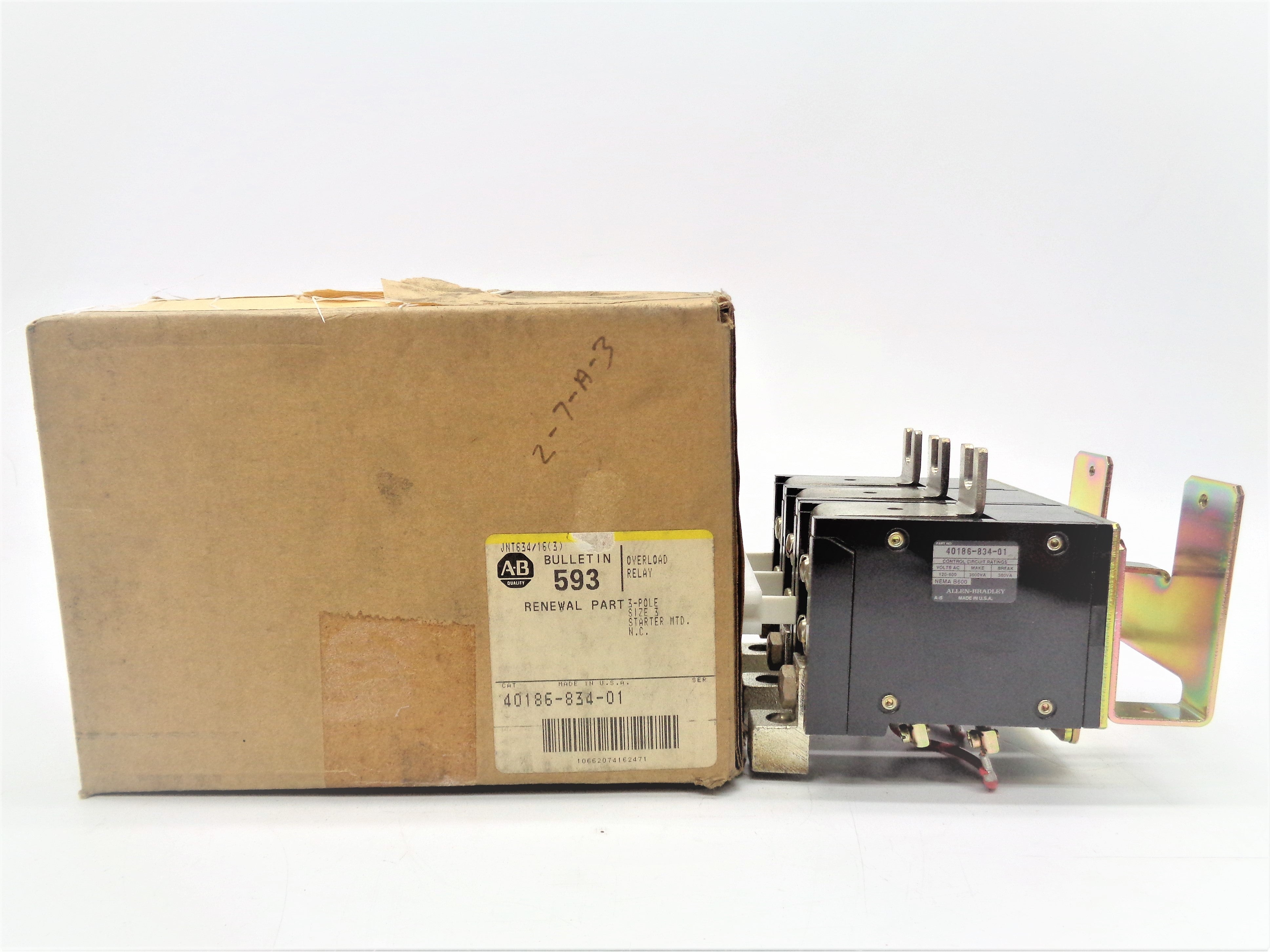 INDUSTRIAL SPARE PART 40186-834-01 120-600VAC (BR/YL) NSMP