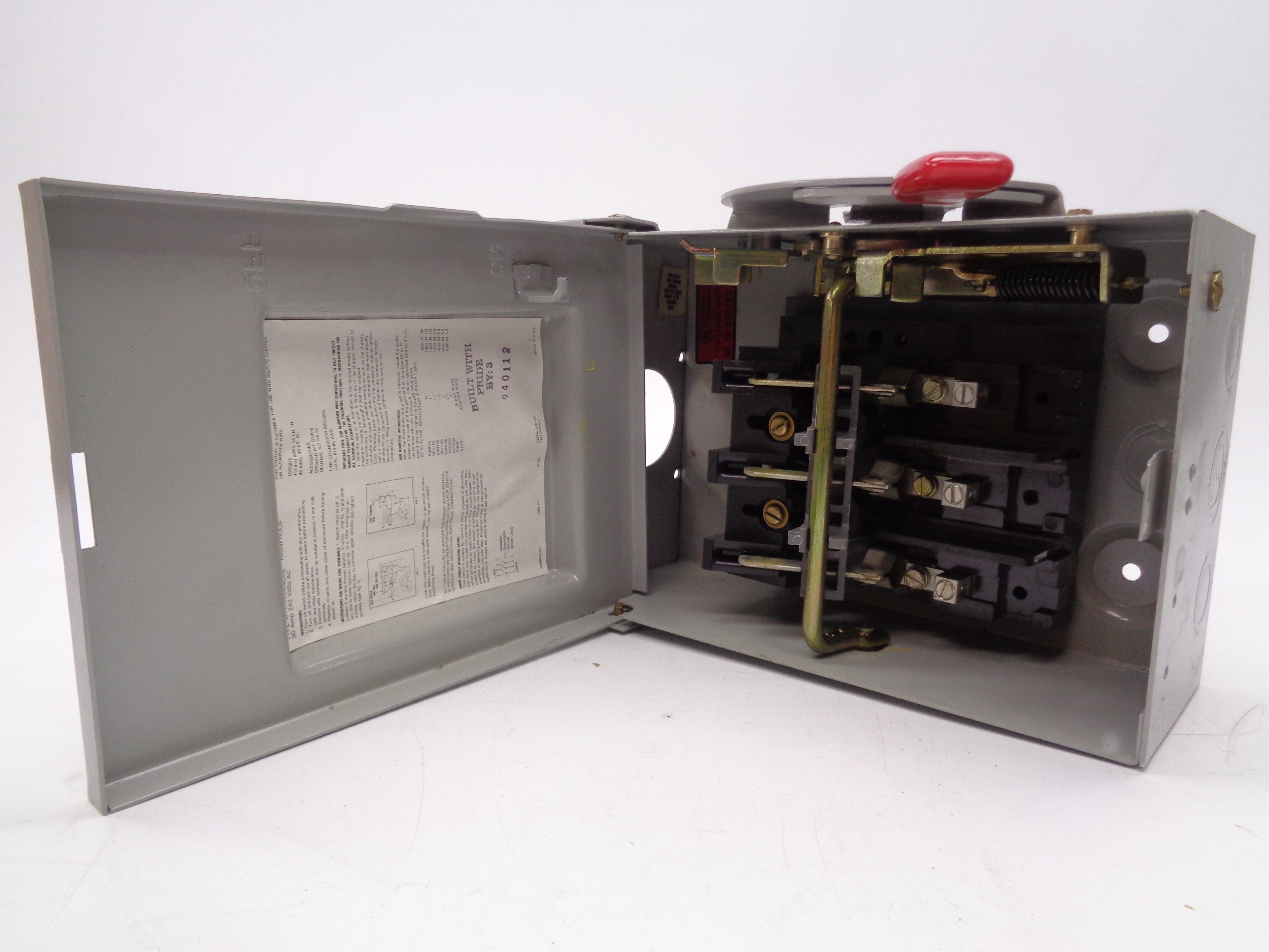 WESTINGHOUSE RHUN321 NSMP