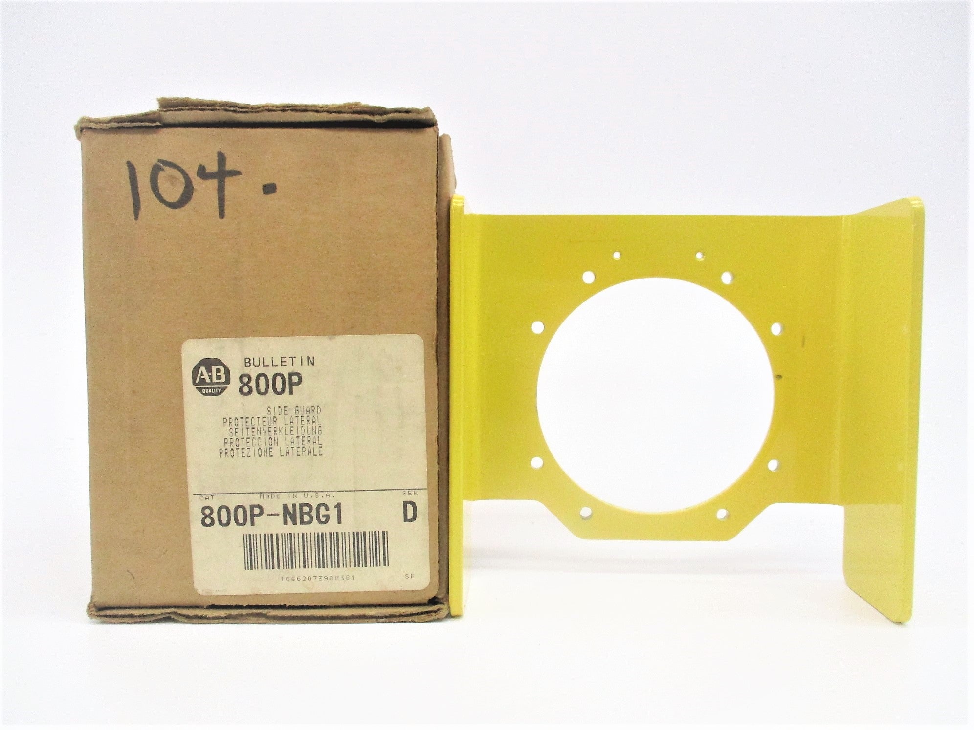 ALLEN BRADLEY 800P-NBG1 SER. D (BR/WH) NSMP
