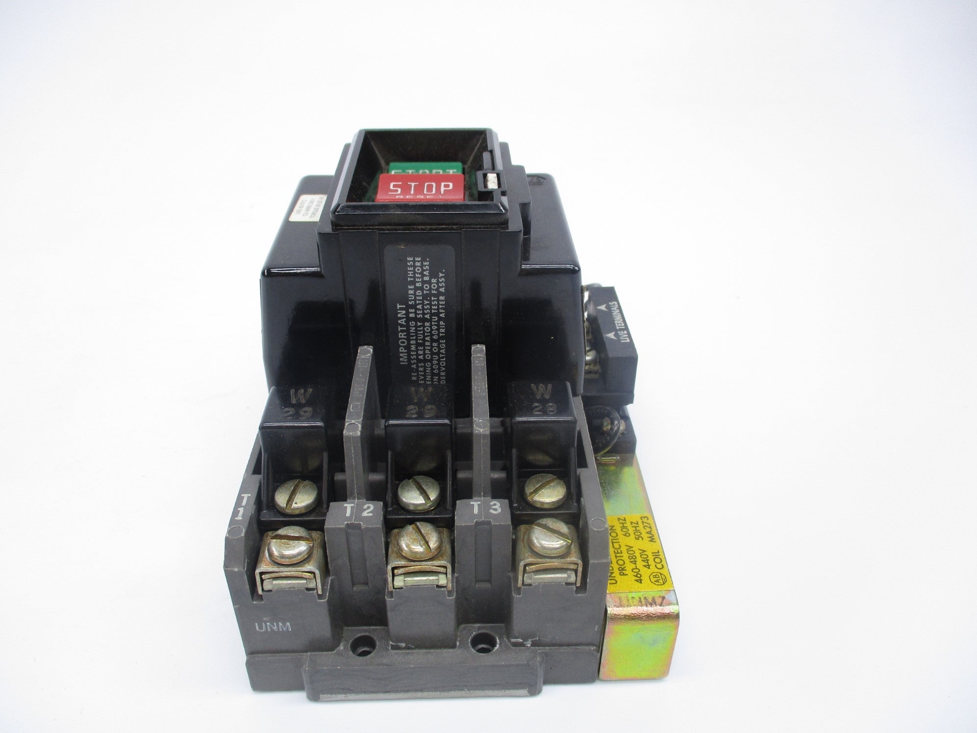 ALLEN BRADLEY 609U-AOB SER. G (BR/YL) NSMP