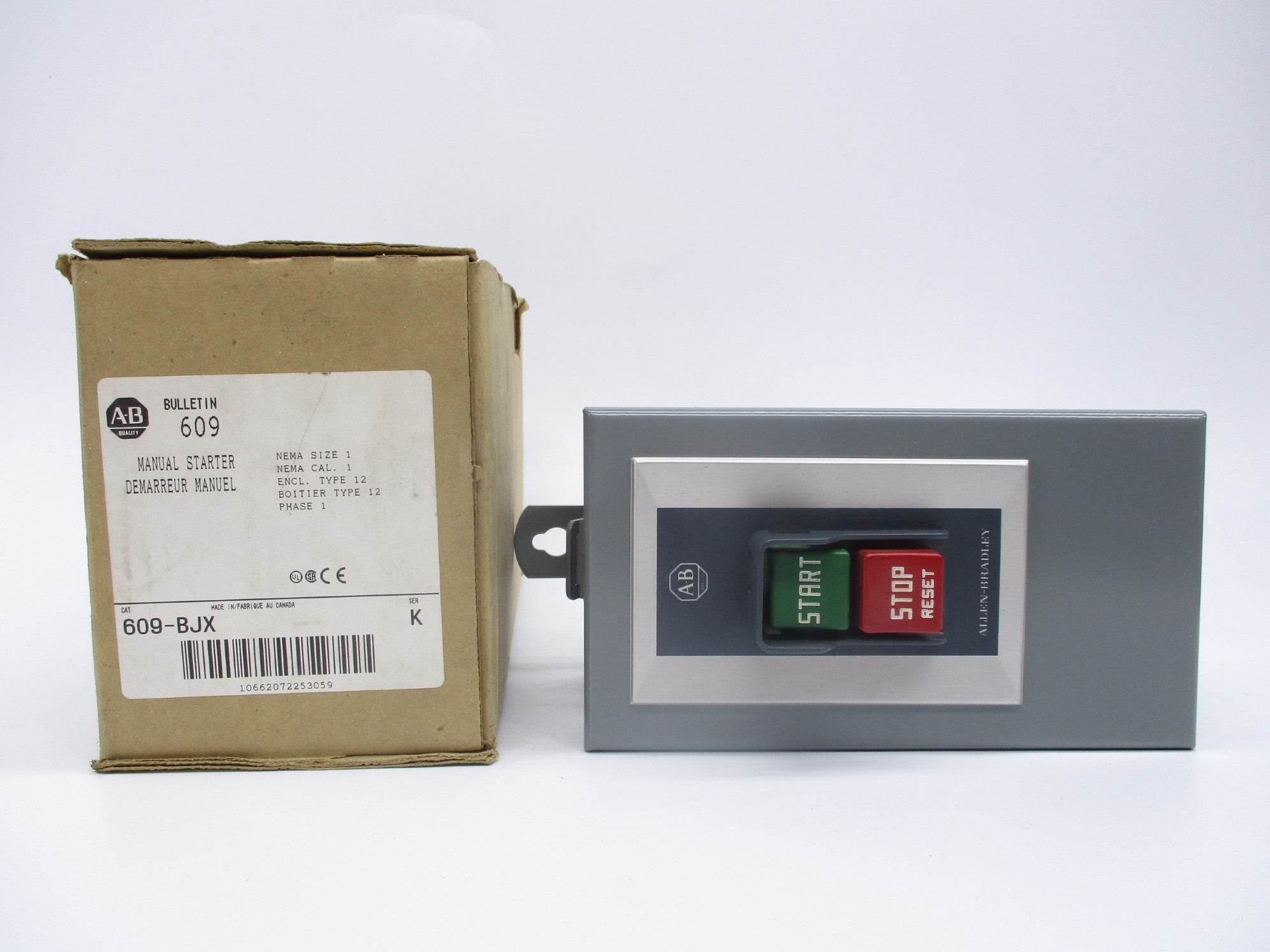 INDUSTRIAL SPARE PART 609-BJX SER. K (BR/WH) NSMP