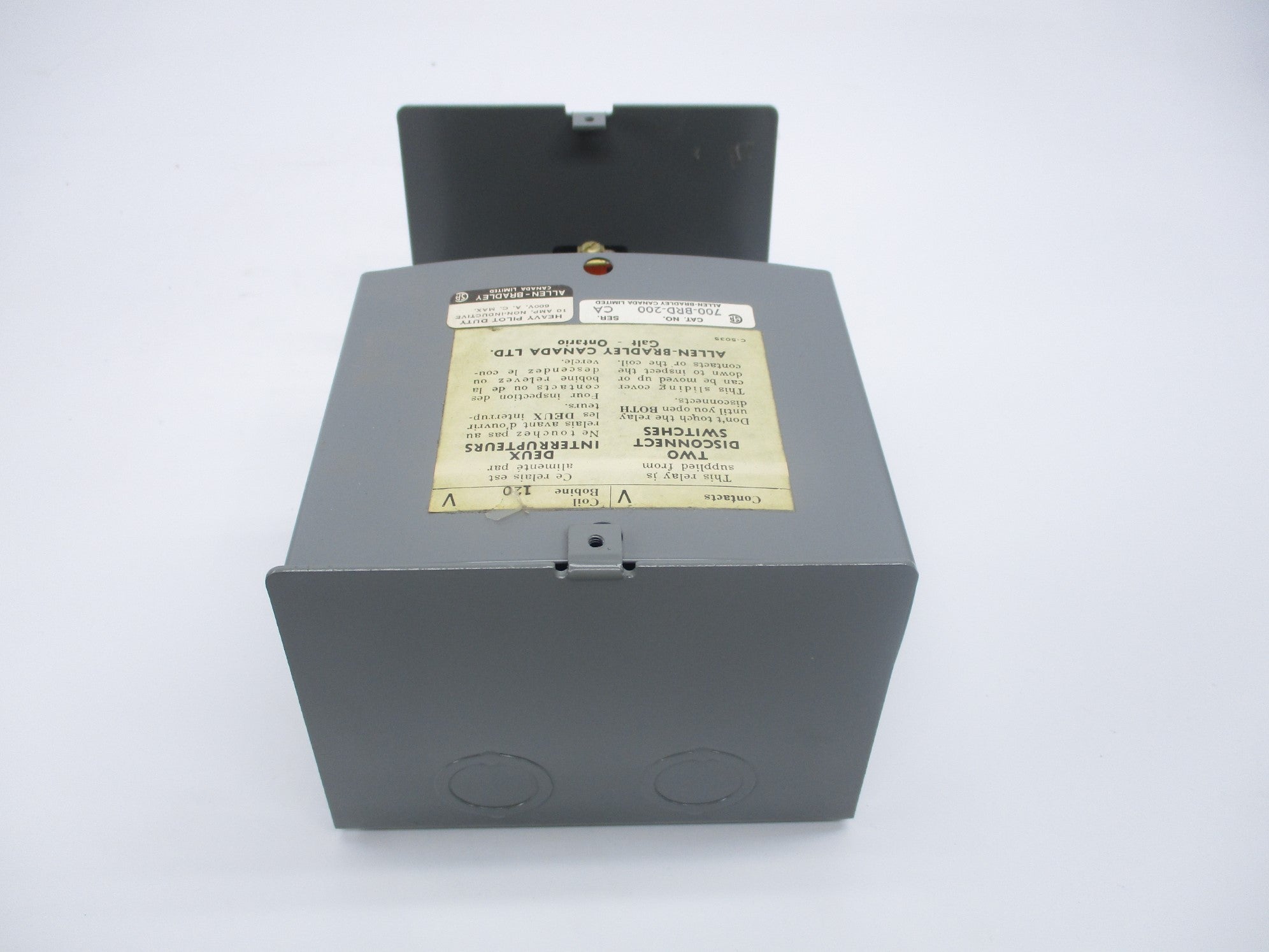 INDUSTRIAL SPARE PART 700-BRD200-A1 SER. CA 120V (AS PICTURED) (BR/YL) NSMP