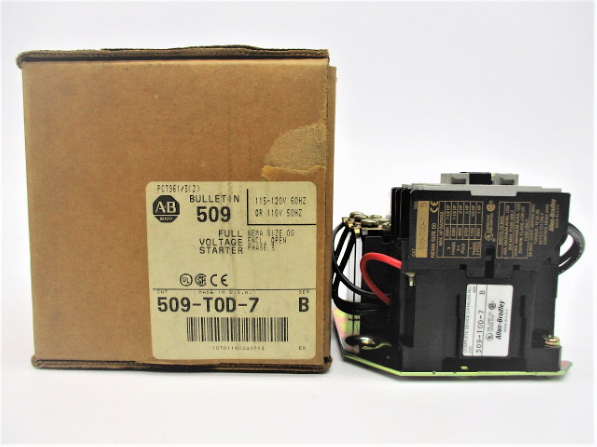 INDUSTRIAL SPARE PART 509-TOD-7 SER. B (BR/WH) NSMP