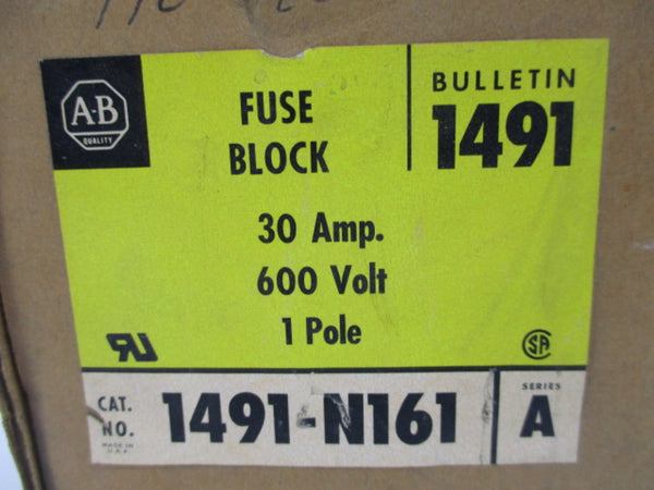 ALLEN BRADLEY 1491-N161 SER. A (BR/YL) NSMP