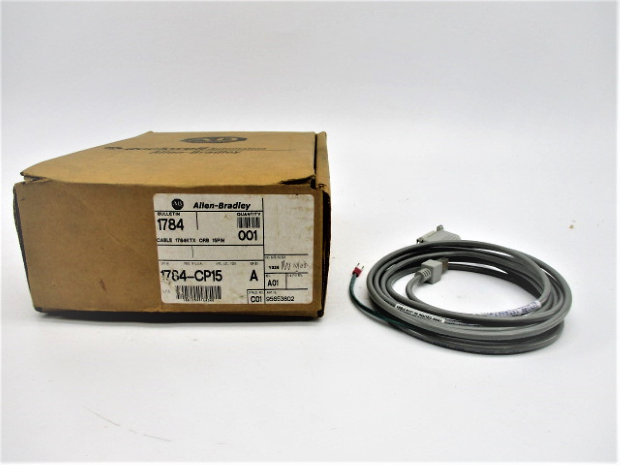 ALLEN BRADLEY 1784-CP15 SER. A F/W A01 (BR/WH) NSMP