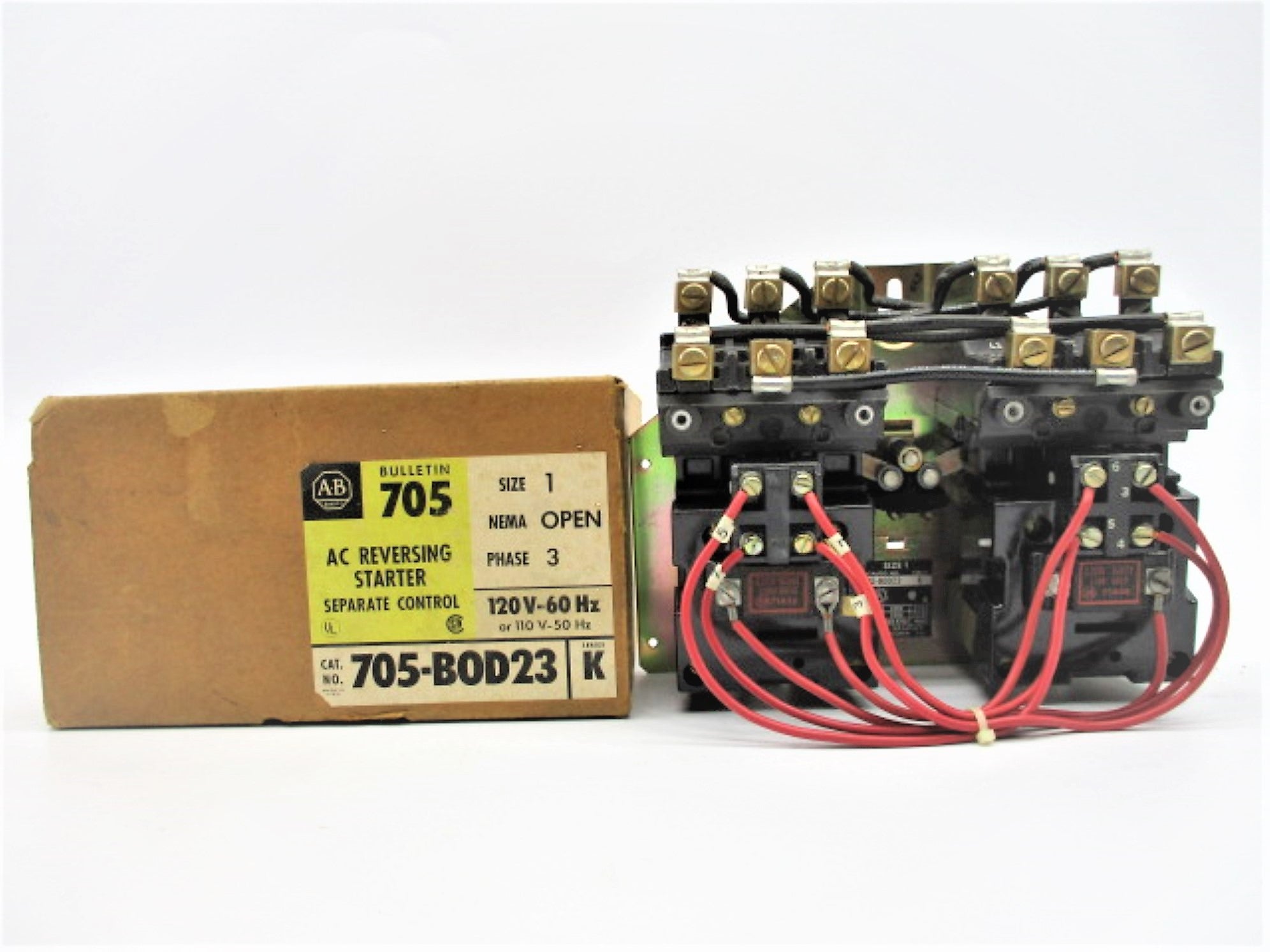 ALLEN BRADLEY 705-BOD23 SER. K (BR/YL) NSMP