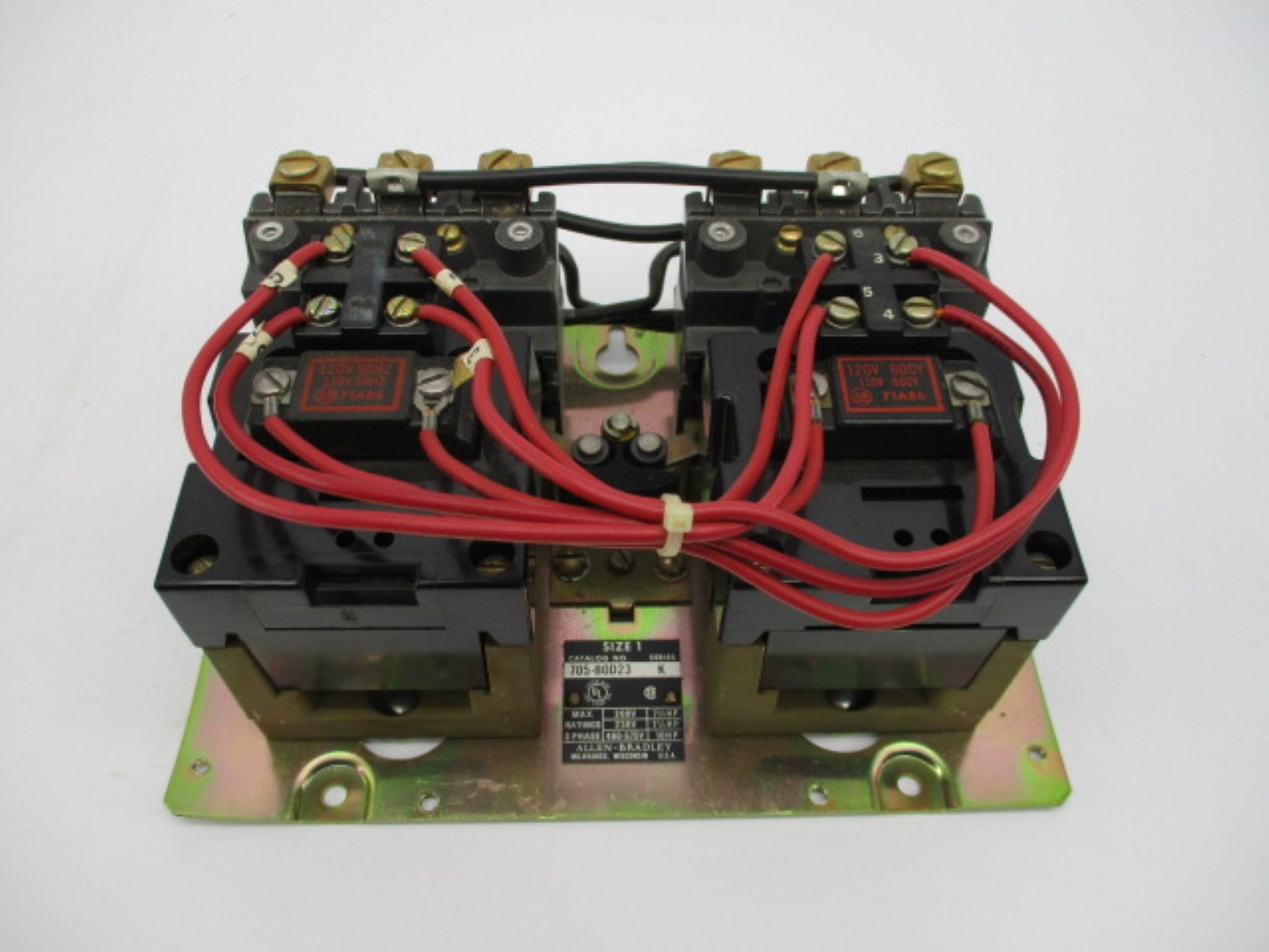 ALLEN BRADLEY 705-BOD23 SER. K (BR/YL) NSMP