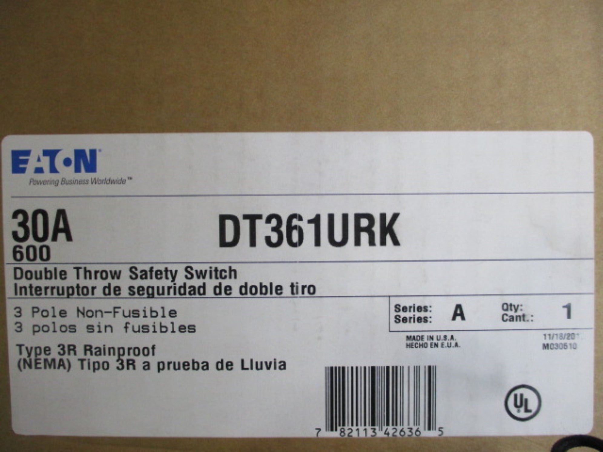 EATON DT361URK SER. A NSMP