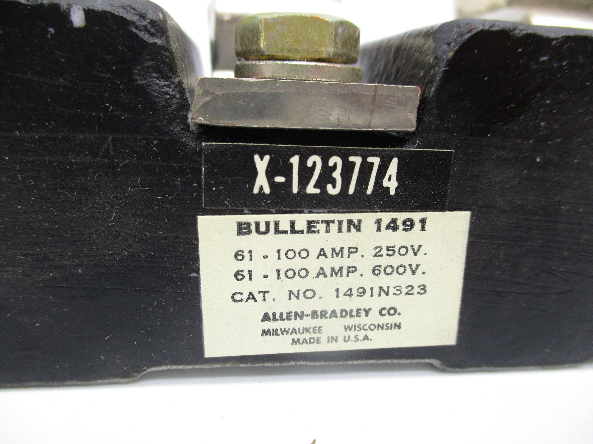 INDUSTRIAL SPARE PART X-123774 UNMP