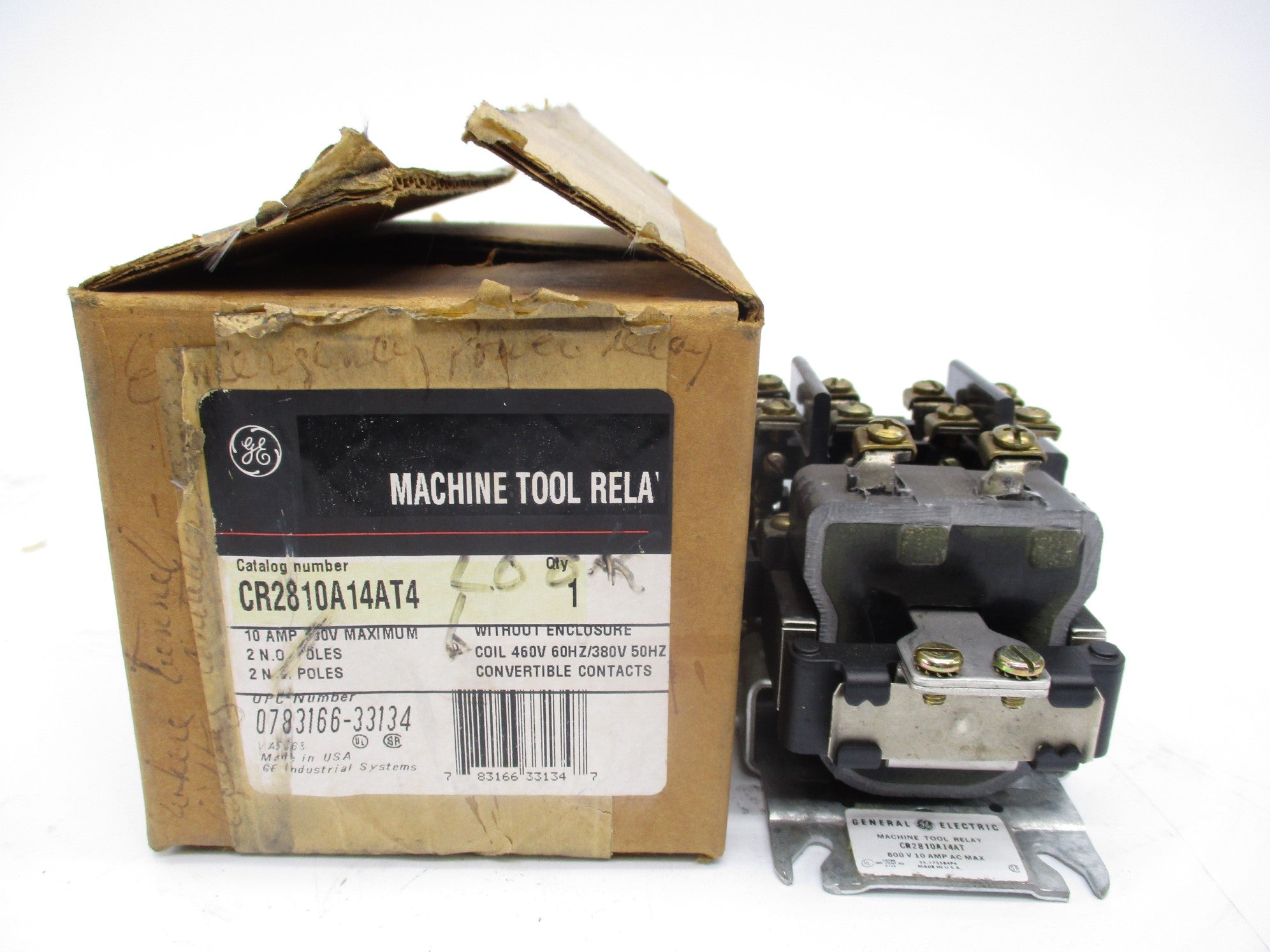 GENERAL ELECTRIC CR2810A14AT4 10A 460V NSMP