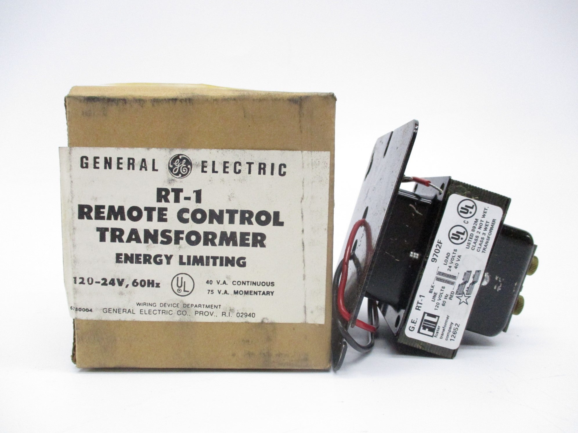 GENERAL ELECTRIC RT-1 120V NSMP