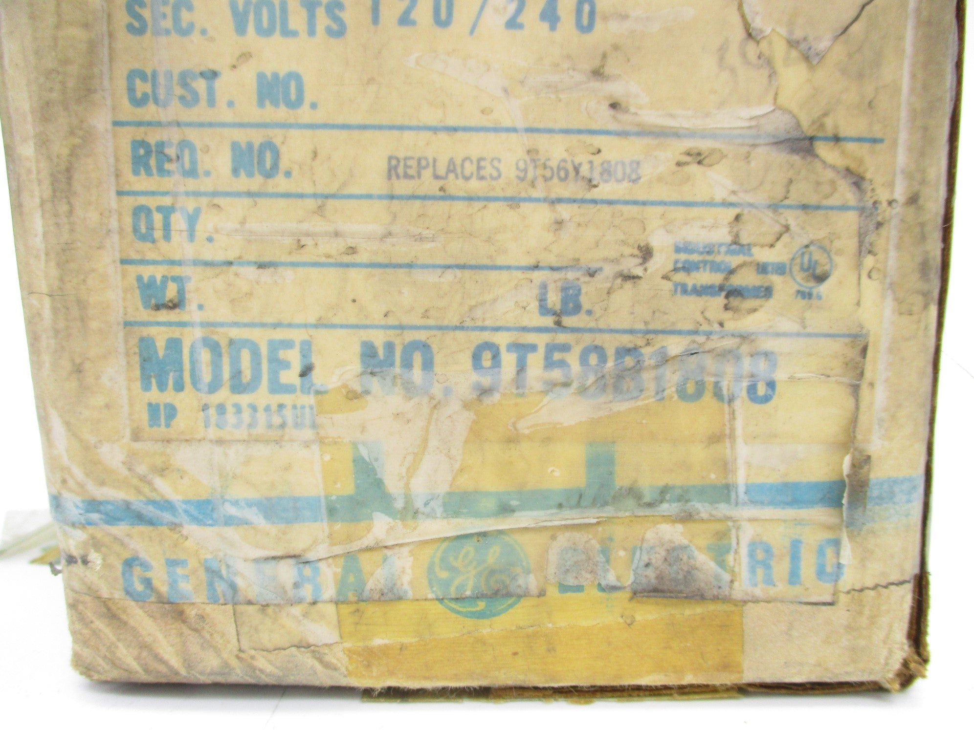GENERAL ELECTRIC 9T58B1808 NSMP
